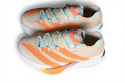 Adidas Adizero Prime X3 Strung Orange White Wheat Blue
