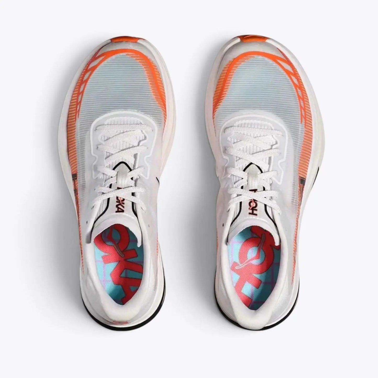 Hoka Cielo X1 2.0 White Real Red